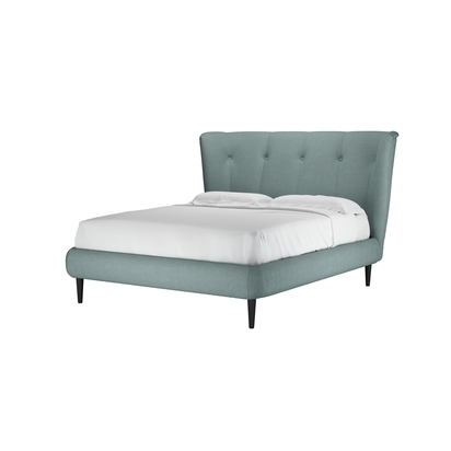Audrey King Bed in Holkham Norfolk Cotton
