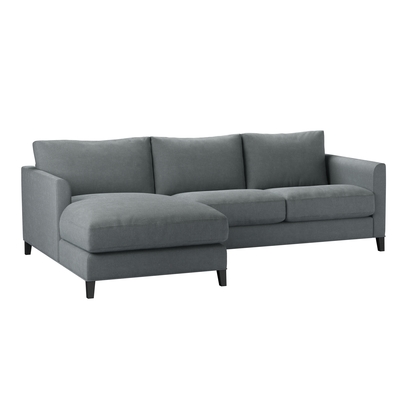 Izzy Small LHF Chaise Sofa in Burnham Norfolk Cotton