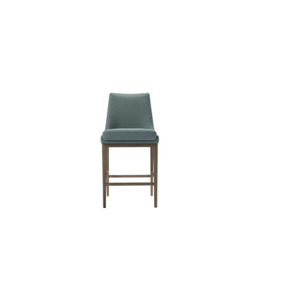 Basil Bar Stool in Holkham Norfolk Cotton