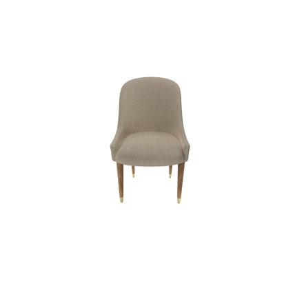 Arabella Dining Chair in Cashew Baylee Viscose Linen