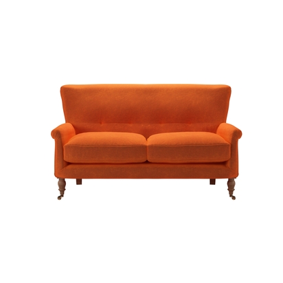 Alderney 2 Seat Sofa in Paprika Smart Velvet