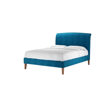 Thea King Bed in Scuba Smart Velvet
