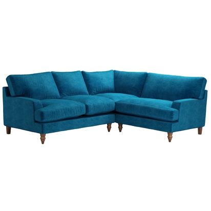 Isla LHF 2 Seat w RHF Loveseat in Scuba Smart Velvet