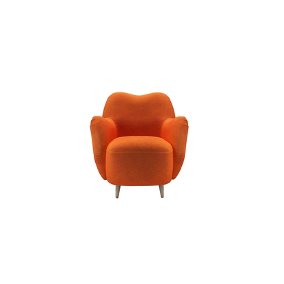 Ginger Armchair in Paprika Smart Velvet