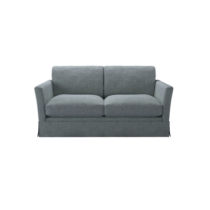 Otto 2 Seat Sofa in Cornflower Silky Jacquard Weave