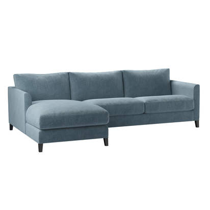Izzy Medium LHF Chaise Sofa in Normandy Brushstroke