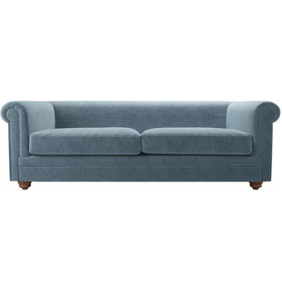 Patrick Unbuttoned 3 Seat Sofa in Normandy Brushstroke
