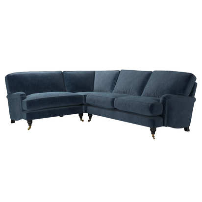 Bluebell LHF Loveseat w RHF 2.5 Seat in Portland blue Brushstroke