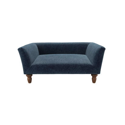 Cecil Small Pet Bed in Portland blue Brushstroke