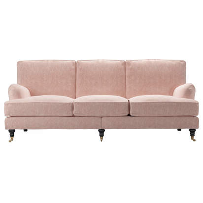 Bluebell 4 Seat Sofa in Pavilion Pink Brushstroke