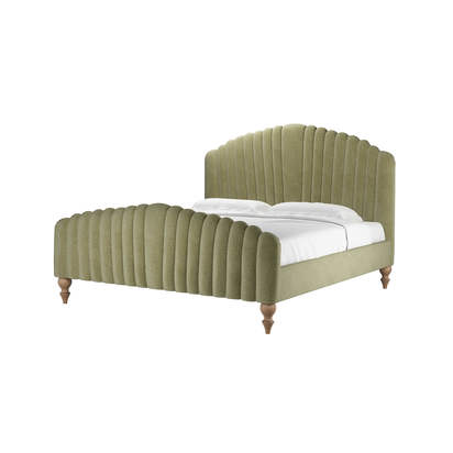 Bella Super King Bed in Urban Nature Brushstroke