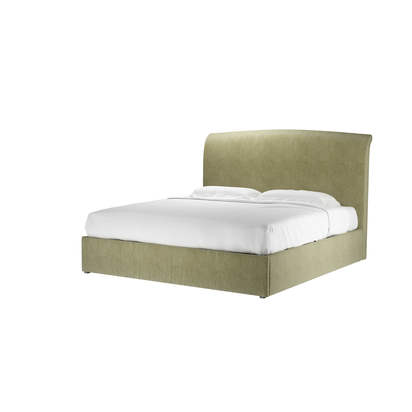 Thea Super King Ottoman Bed in Urban Nature Brushstroke