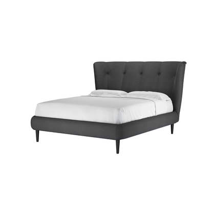 Audrey King Bed in Arctic Seal Easy Cotton