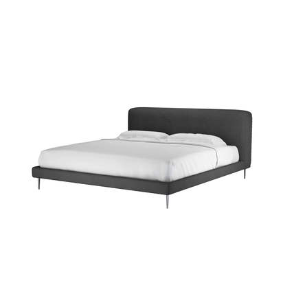 Lucy Super King Bed in Arctic Seal Easy Cotton