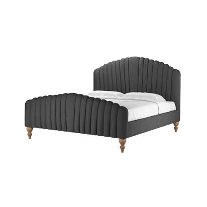 Bella Super King Bed in Arctic Seal Easy Cotton