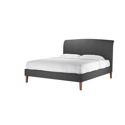 Thea Super King Bed in Arctic Seal Easy Cotton