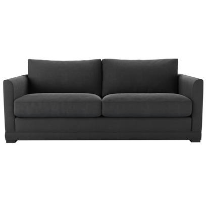Aissa 3 Seat Sofa in Arctic Seal Easy Cotton