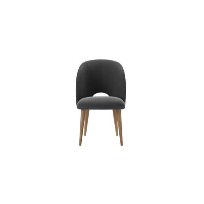 Darcy Dining Chair in Arctic Seal Easy Cotton