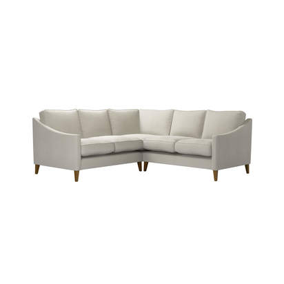 Iggy Small Corner Sofa in Stoneware Easy Cotton