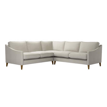 Iggy Medium Corner Sofa in Stoneware Easy Cotton