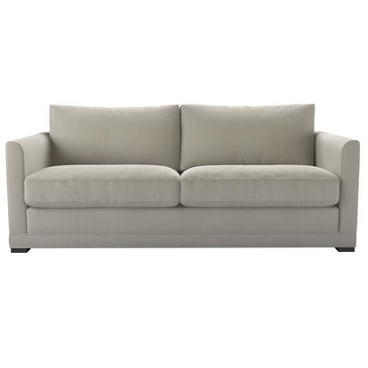 Aissa 3 Seat Sofa in Stoneware Easy Cotton