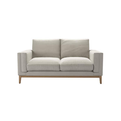 Costello 2 Seat Sofa in Stoneware Easy Cotton