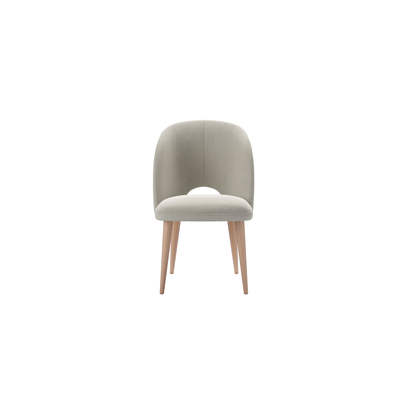 Darcy Dining Chair in Stoneware Easy Cotton