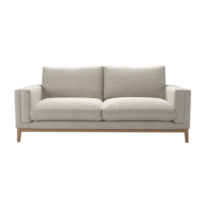 Costello 3 Seat Sofa in Stoneware Easy Cotton