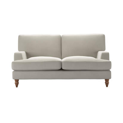 Isla 2 Seat Sofa in Stoneware Easy Cotton
