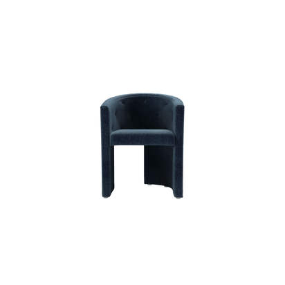 Coco Dining Chair in Portland blue Brushstroke