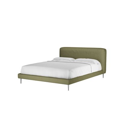 Lucy King Bed in Lichen Heathland Weave