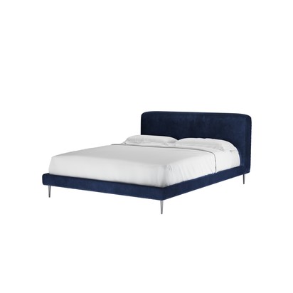 Lucy King Bed in Cruise Smart Velvet