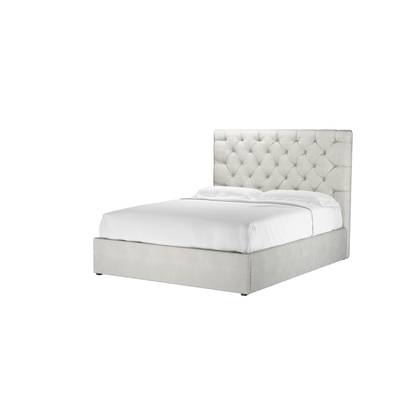 Rosalie 130cm King Ottoman Bed in Shell Heathland Weave
