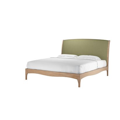 Emilia Super King Bed in Lichen Heathland Weave