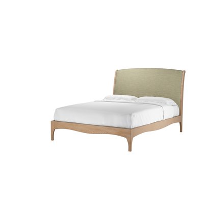 Emilia King Bed in Palm Silky Jacquard Weave