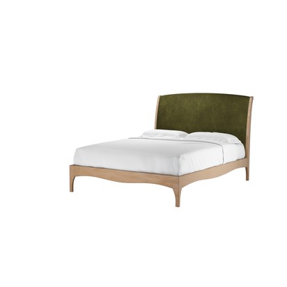 Emilia King Bed in Meadow Smart Velvet
