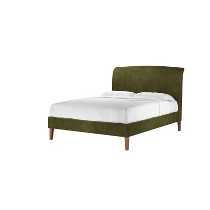 Thea King Bed in Meadow Smart Velvet