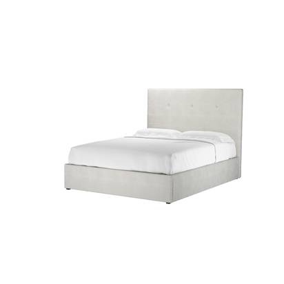 Avery 130cm King Ottoman Bed in Shell Heathland Weave