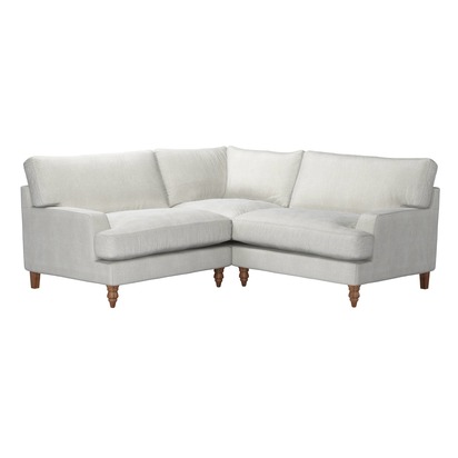 Isla Small Corner Sofa in Shell Heathland Weave