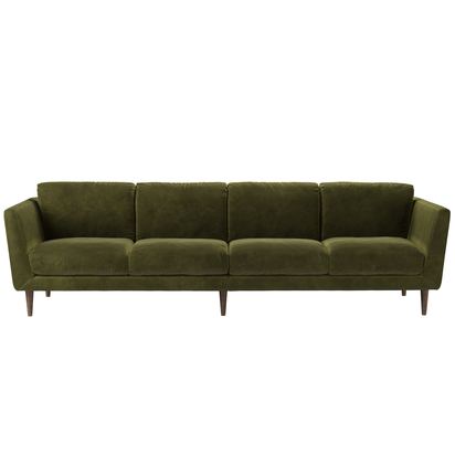 Holly 4 Seat Sofa in Meadow Smart Velvet