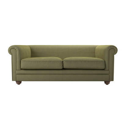 Patrick Unbuttoned 2.5 Seat Sofa in Lichen Heathland Weave