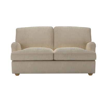 Bluebell Premium Comfort 2 Seat Sofabed in Cashew Baylee Viscose Linen