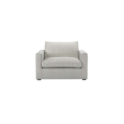 Long Island Slim Armchair in Shell Heathland Weave