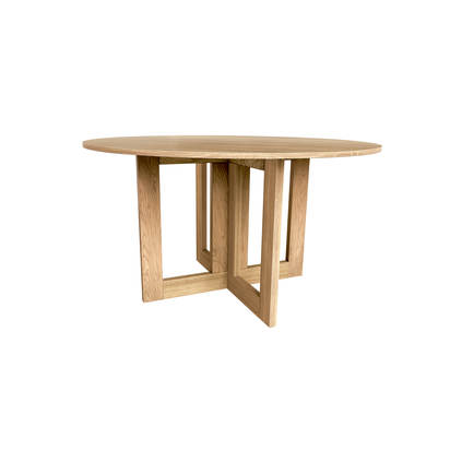 Memphis Round in Natural Oak