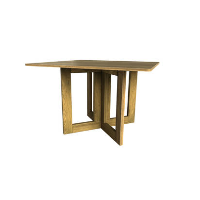 Memphis Square in Black Finish Oak