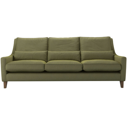 Iggy High Back 4 Seat Sofa in Lichen Heathland Weave