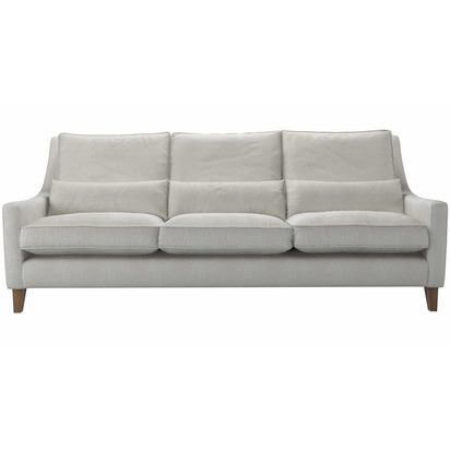 Iggy High Back 4 Seat Sofa in Shell Heathland Weave