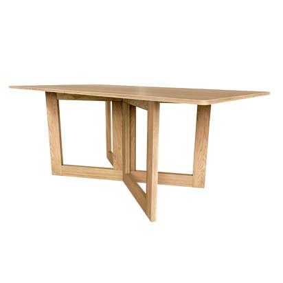 Memphis Rectangular in Natural Oak