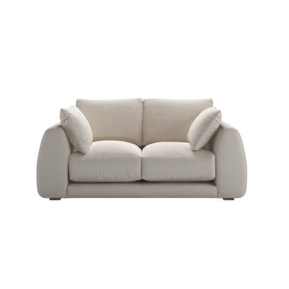 Carmel 2.5 Seat Sofa in Taupe Brushed Linen Cotton