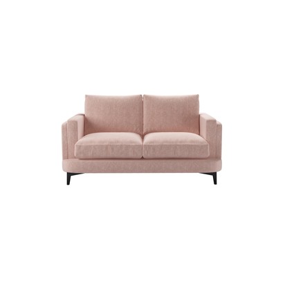 Boston Squared Arm 2 Seat Sofa in Pavilion Pink Brushstroke